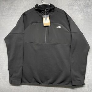 The North Face Canyonlands High Altitude Jacket Men's XL Black Fleece Lined Logo